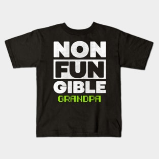 Non Fungible Token Grandpa nft Kids T-Shirt